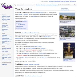 Tour de Londres
