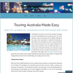 Touring Australia Made Easy
