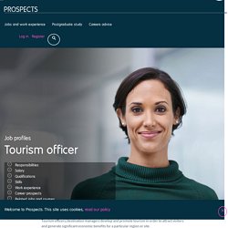 Tourism officer job profile