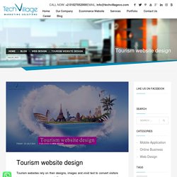 Tourism website design