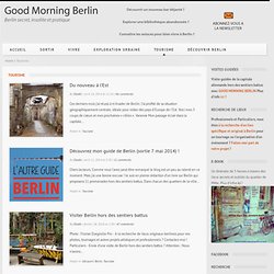 Tourisme - Good Morning Berlin