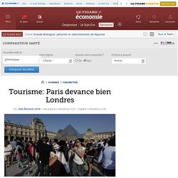 Tourisme: Paris devance bien Londres