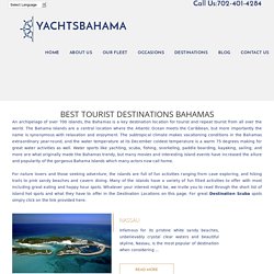 Best Tourist Destinations Bahama