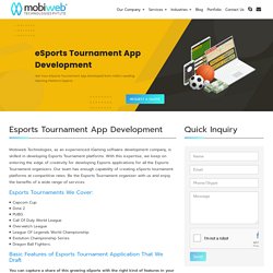 Esports Tournament App Development