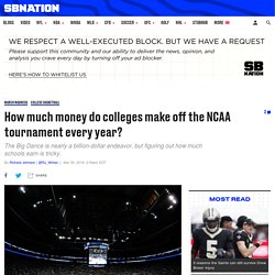 NCAA tournament payouts: How much money do colleges make off March Madness?