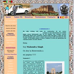 Tours Norte de India Mahendra Singh