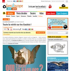 Toute la vérité sur les Gaulois !
