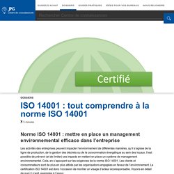 La norme ISO 14001, toutes les informations à savoir