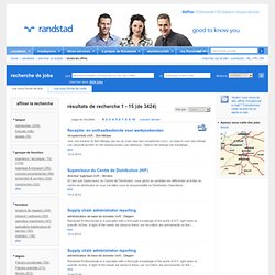toutes les offres - Randstad Belgique