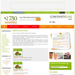 Toutes les recettes de : Les sauces