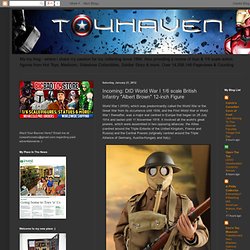 toyhaven: Incoming: DID World War I 1/6 scale British Infantry "Albert Brown" 12-inch Figure
