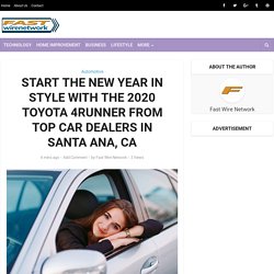 2020 Toyota 4Runner from Car Dealers in Santa Ana, CA