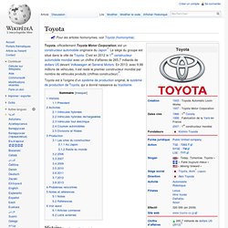 Toyota (entreprise)