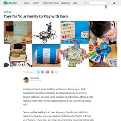 Toys for Your Family to Play with Code