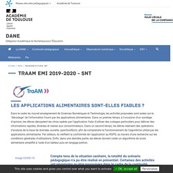 TraAM EMI 2019-2020 - SNT