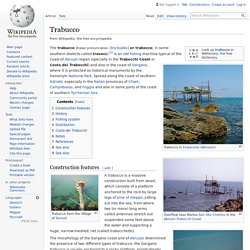 Trabucco - Wikipedia
