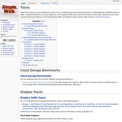 Traces - SimpleWiki