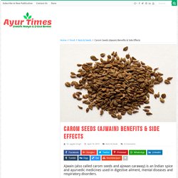 Carom Seeds (Ajwain/Trachyspermum Ammi) Benefits & Side Effects