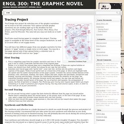 Tracing Project « ENGL 300: The Graphic Novel