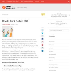 How to Track Calls in SEO