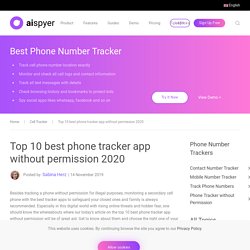 Top 10 best phone tracker app without permission 2020Cell Tracker - Aispyer