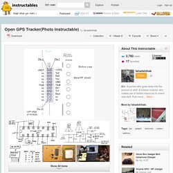 Open GPS Tracker(Photo Instructable) - All