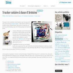 Tracker solaire Arduino 5