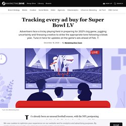 Tracking every ad buy for Super Bowl LV