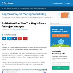 8 of the Best Free Time Tracking Software for Project Managers