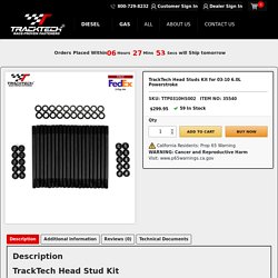 Head Studs Kit for 03-10 6.0L Powerstroke