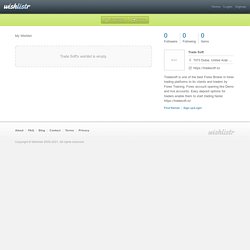 TradeSoft Profile and Activities On Wishlistr
