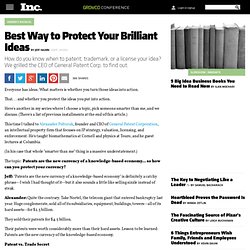 Patents, Trademarks, Licenses: Best Way to Protect Your Brilliant Ideas, Page 2