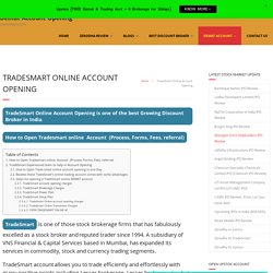 Tradesmart Account Opening at Lowbrokers