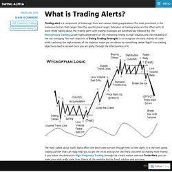 What is Trading Alerts?