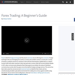 Forex Trading: A Beginner's Guide