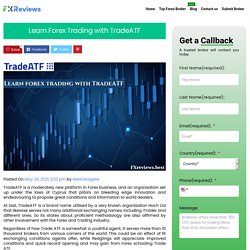 Learn Forex Trading with TradeATF - Fxreviews.best