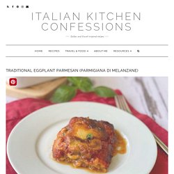 Authentic eggplant parmesan recipe