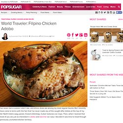 Traditional Filipino Chicken Adobo Recipe