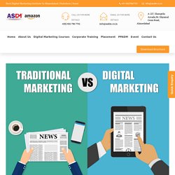 Traditional Marketing V/s Digital Marketing :