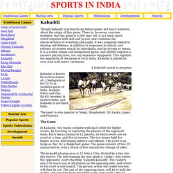 Traditional Sports in India