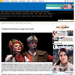 Traditional Ukrainian songs and music
