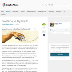 Traditional vs. Digital Arts