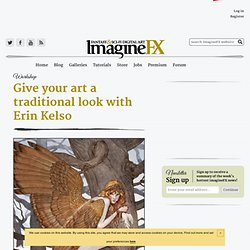 Give your art a traditional look with Erin Kelso