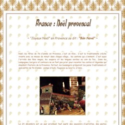 Traditions De Noël En Provence