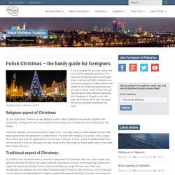 Polish Christmas Traditions
