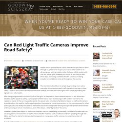 Can Red Light Traffic Cameras Improve Road Safety?