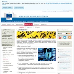 DGs - Migration and Home Affairs - What we do - ...Organised crime & Human trafficking - Cybercrime
