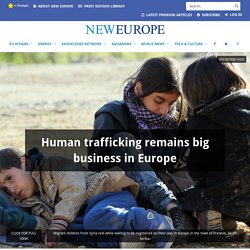 Human trafficking remains big business in Europe