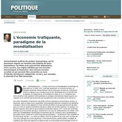 L’économie trafiquante, paradigme de la mondialisation