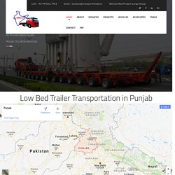 ABCC India Low Bed Trailer transportation in Punjab